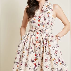 EUC Community Brunch Corgi Dress